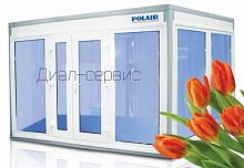Камера холодильная со стеклом КХН- 4,41 (1 960х1 360х2 200) Polair 80мм от Диал-сервис