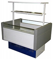 Витрина холодильная Купец ВХН-3,6 с надстройкой (бонета) от Диал-сервис