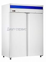 Шкаф холодильный ШХн-1,0 краш. (1485х690х2050) t -18°С, верх.агрегат, ТЭН оттайки, мех.замок, ванна от Диал-сервис